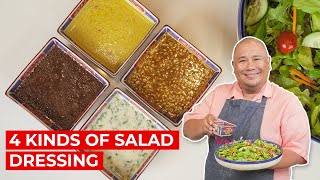 Salad Dressing 4-ways! | SIMPOL | CHEF TATUNG