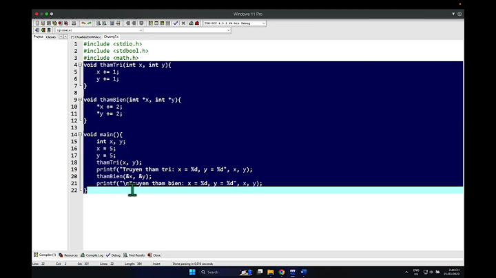 Chương trình c++ sẽ bắt đầu với hàm nào năm 2024