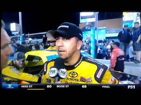 zachary quinto Matt Crafton post race interview 2016 Ford Ecoboost 200