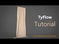 Creating a Curtain - 3Ds Max tyFlow | Tutorial (Free Project File)