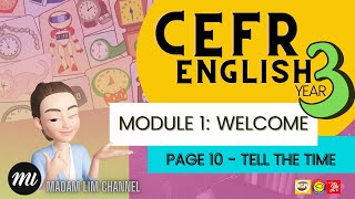 GET SMART PLUS 3 | MODULE 1 | WELCOME - TELL THE TIME (PAGE 10)