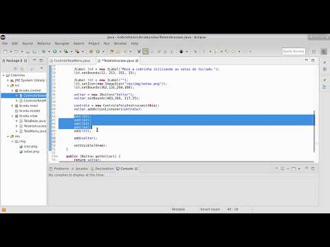 Desenvolvimento Java - Jogo da Cobrinha Educacional - parte 6 - Tela Instruções