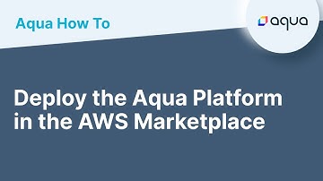 How To... Deploy Aqua Cloud Native Security for ECS in the AWS Marketplace