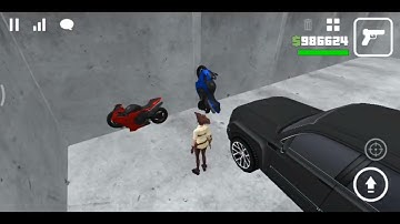 Cursed Blue Motor Bike - Sandbox 3D