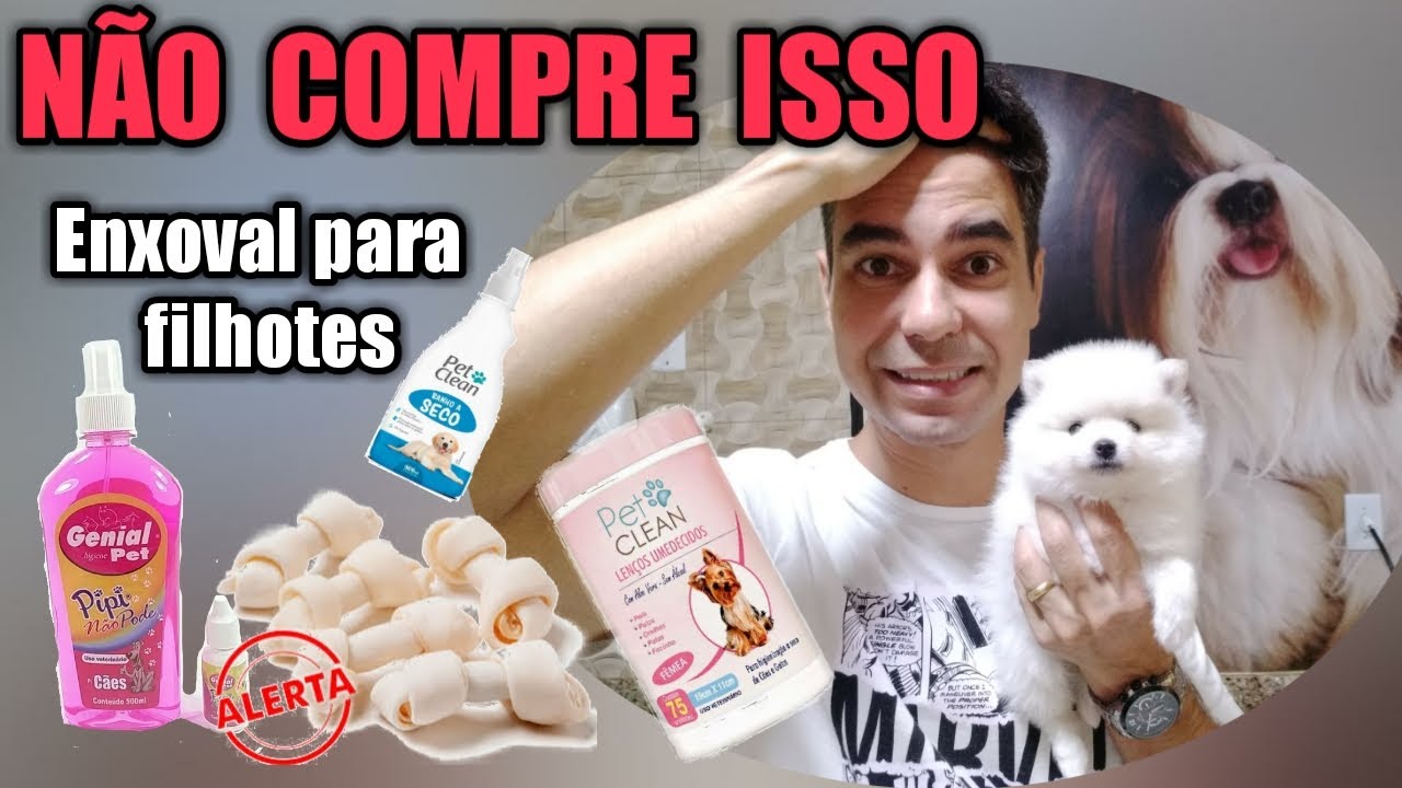 O que não vale a pena comprar pro enxoval de filhote