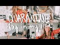 a productive day in my life in quarantine || working out, exams, youtube work, + more!