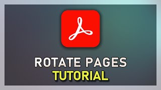 How To Rotate PDF Page in Adobe Acrobat Reader screenshot 5