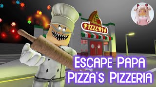 Escape Papa Pizza's Pizzeria! (SCARY OBBY) -Roblox Gameplay Walkthrough No Death [4k] screenshot 5