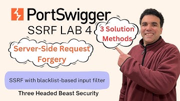 SSRF Lab 4 - with 3 Solution Methods - SSRF with blacklist-based input filter