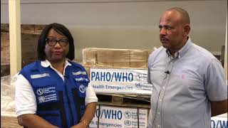 PAHO delivers donations to The Bahamas after hurricane Dorian