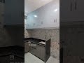 Modern Modular Kitchen Design ✨ | Black Granite & Premium Cabinet Finish 🖤#ModularKitchen #Kitchen