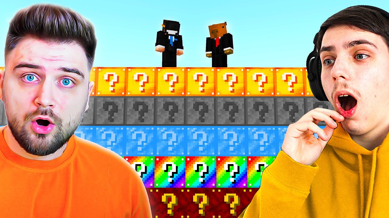 LUMEA Este LUCKY BLOCK cu SKY !