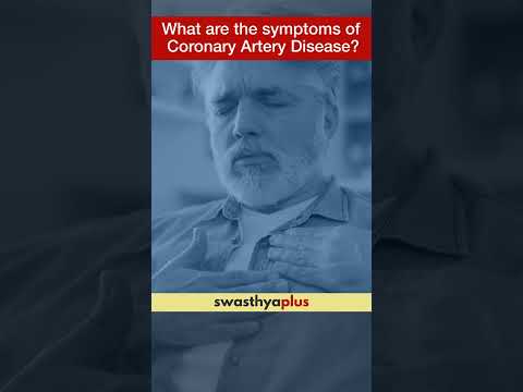 What are the symptoms of Coronary Artery Disease? | Dr Harinder Singh Bedi | #Shorts