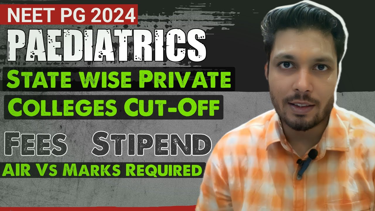 MD. Paediatrics expected cut off/ neet pg revised cut off 2024 budget for paediatrics
