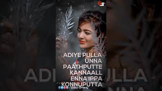 Adiye pulla unnA paathuputan album song status video