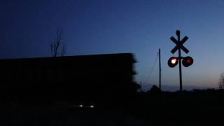 Herzog Ballast Train at Mt Stephen (20MAY2010)