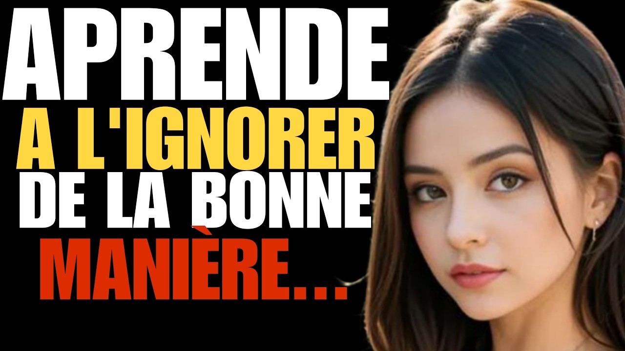 Apprends à IGNORER une femme comme un HOMME PUISSANT… et regarde la courir après toi STOÏCISME