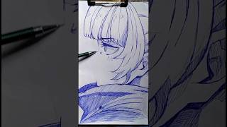 How to draw Nazuna Nanakusa Side Profile ✨ #howtodraw #nazunananakusa #shorts