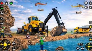 New City Construction Simulator 2026 - Real City Road Builder Excavator Trucks 3D - Android Gameplay screenshot 3