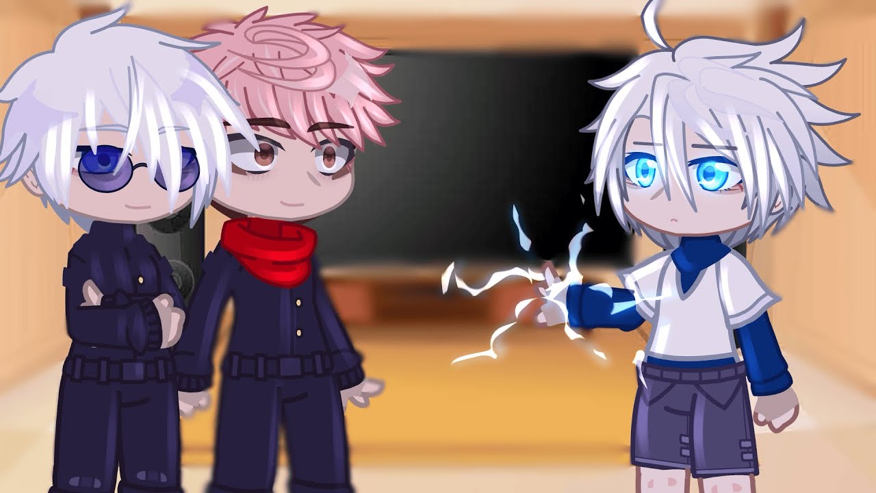 Jujutsu Kaisen React To Killua As Gojo's Son || Gacha React