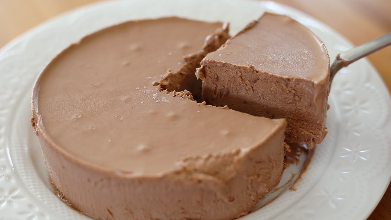 濃厚チョコレートアイスケーキの作り方 Youtube