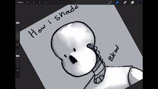 How I Shade My Art Tutorial