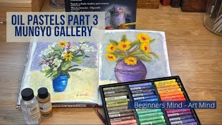 2 Mungyo Oil Pastel Paintings, Experimenting with 3 Pastel Brands to see which I Prefer screenshot 4