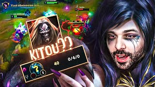 FAZENDO O INIMIGO TILTAR DE MORGANA JUNGLE CARRY duo TOUCOUILLE