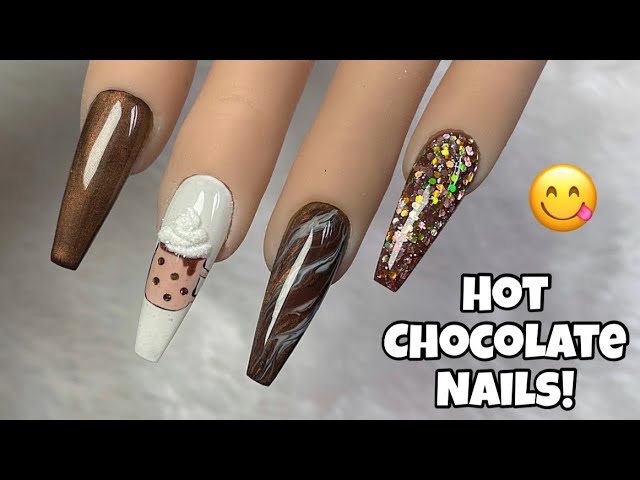 Chocolate nails for Valentine's Day ❤️ : r/RedditLaqueristas