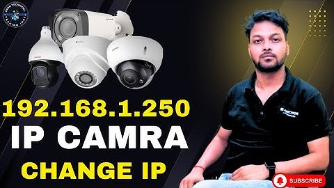 IP Address Kaise change kare || How to Change IP Address IP Camera #ipcamera