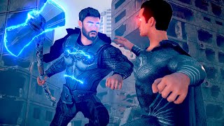 THOR vs SUPERMAN, Avengers vs Justice League Part 3 | Multiverse of Chaos (EPIC BATTLE)