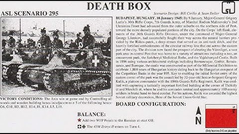 ASL 295 Death Box - Solo Play