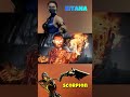 DIÁLOGO OFICIAL MORTAL KOMBAT 11 SCORPION VS KITANA