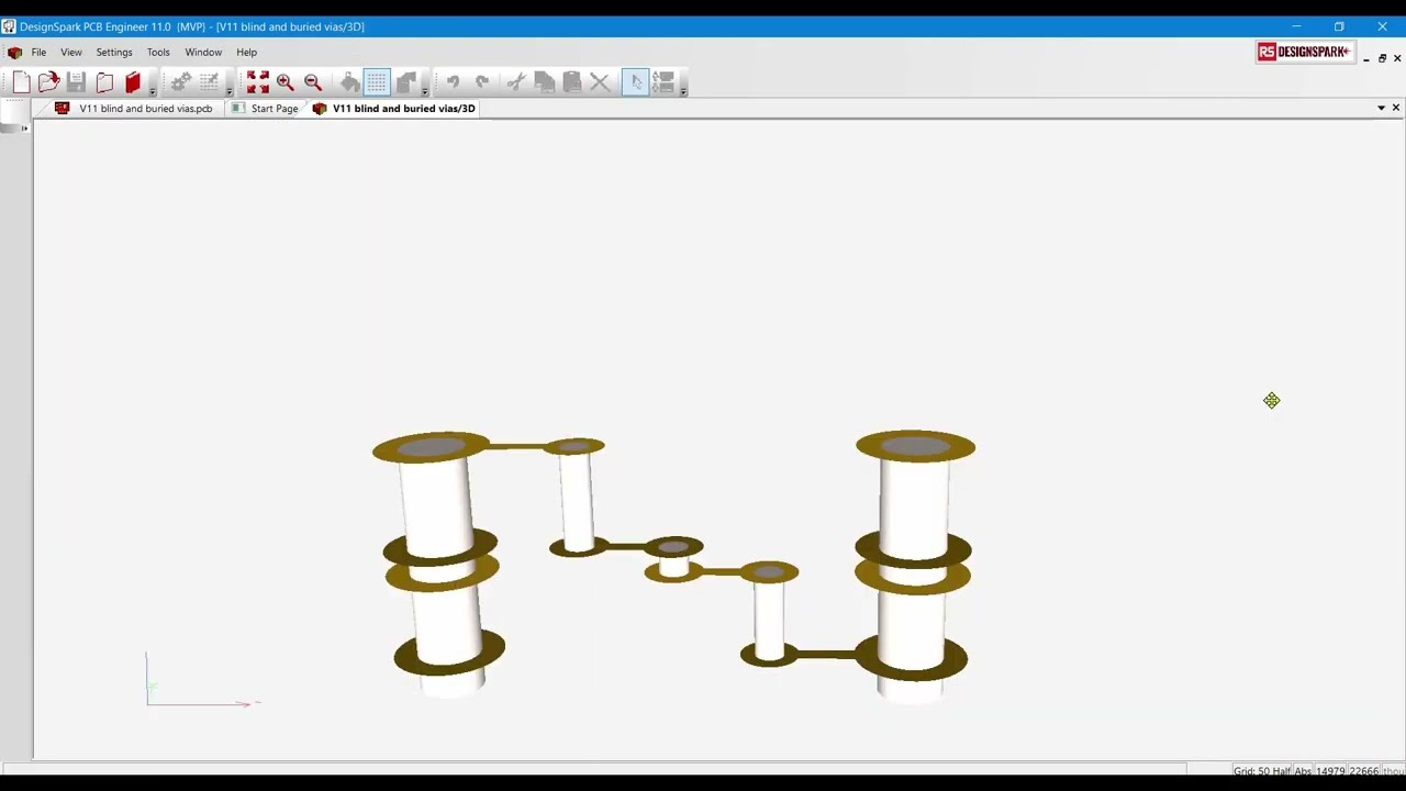 DesignSpark Toolbox - Blind and buried vias guide for DS PCB