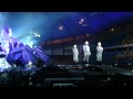Take That stuck on robot, Love Love, Manchester City Stadium, 4th June 2011