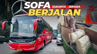 BUS IDOLA DENGAN KURSI AJAIB | Shantika Super Exe Jakarta - Jepara