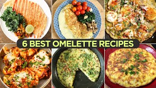 6 Best Omelette Recipes | Boiled Egg Omelette | Spanish Omelette | Chicken Stuffed Omelette | 🍳 screenshot 1