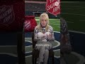 Dolly Parton steals the show dressed as Dallas Cowboys cheerleader for halftime performance #shorts