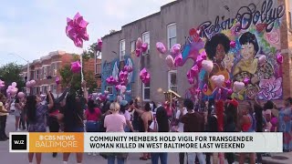 Community seeking answers host vigil honoring transgender woman killed in West Baltimore and more to
