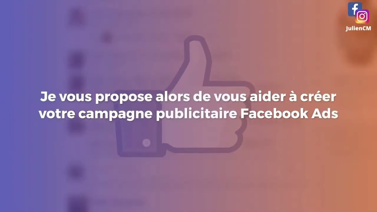 créer votre campagne de publicité Facebook et  Instagram Ads clé en main