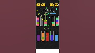 Water sort puzzle level 180