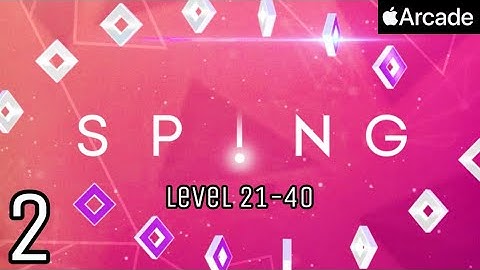 SP!NG | Apple Arcade | Level 21-40 | Chapter 2 Complete | Gameplay #2