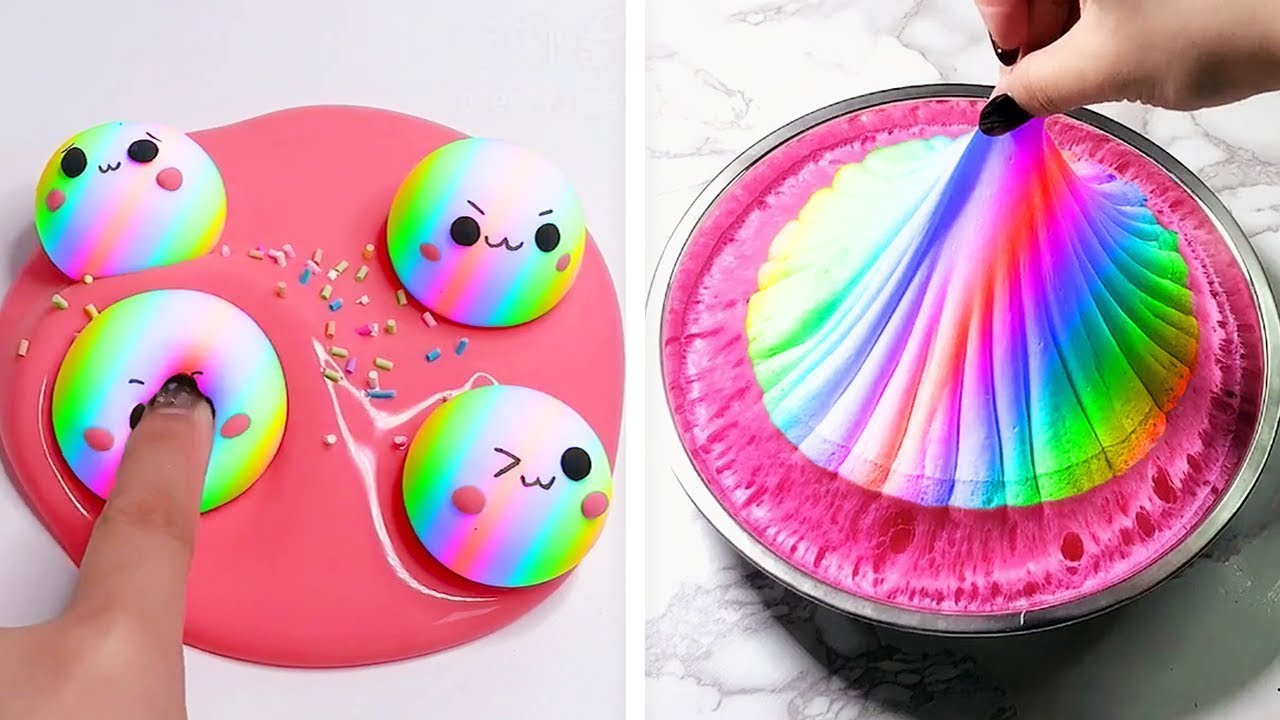 Relaxing Slime Compilation ASMR | Oddly Satisfying Video #32 - YouTube