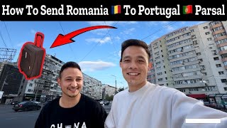 Finally Romania 🇷🇴 बाट Portugal 🇵🇹 गएको भाइको लगेज courier गरियो आज चार महिना पछाडी😳