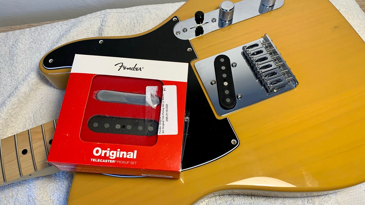 Pure Vintage 64 Pickups | Fender Telecaster | Demo | NO TALKING