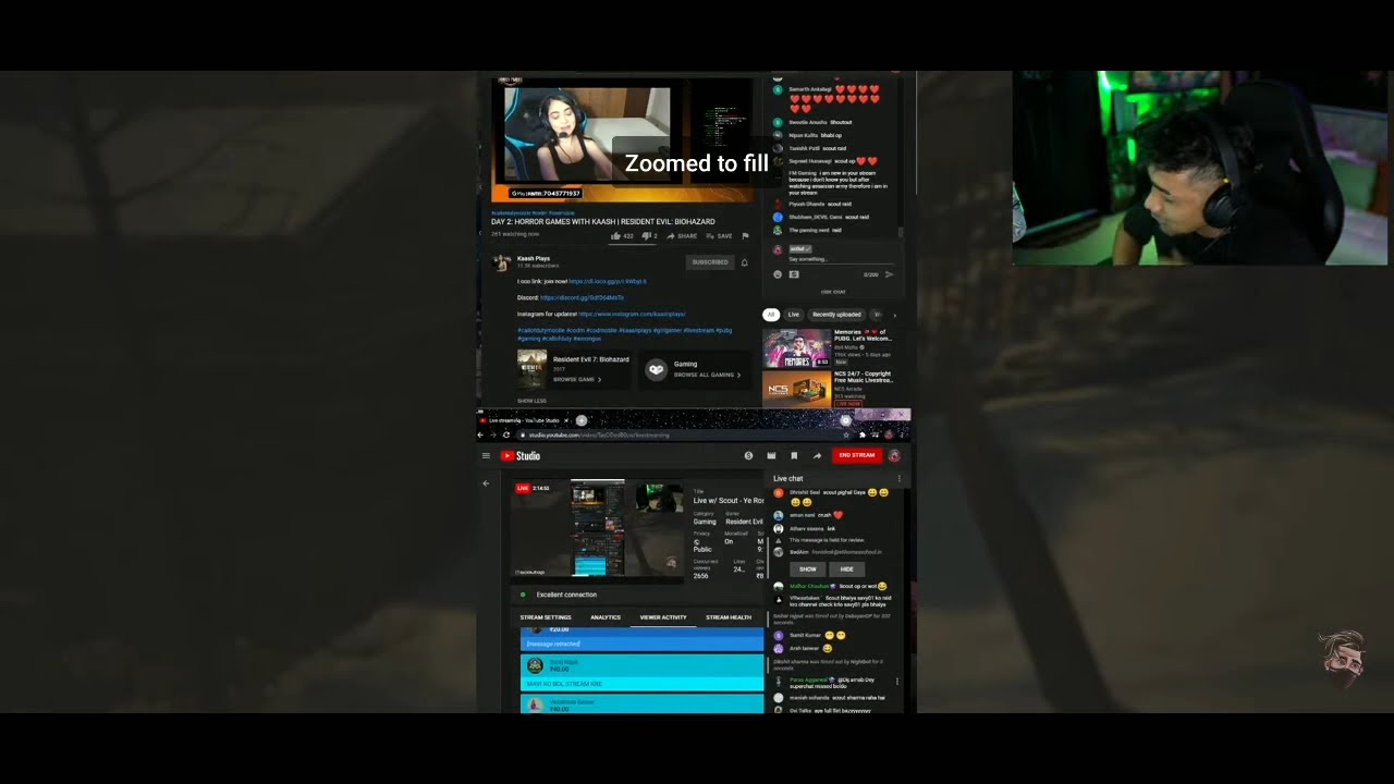 Scout Raid Girl Streamer Kaash Plays | Scout Blushing 🤭 | Scout Raid Kaash Plays | Maxtron Gaming