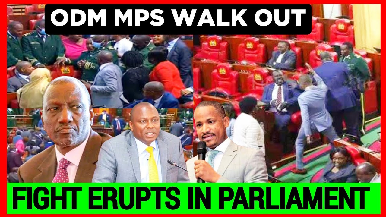 Ruto Finished! Chaos in Parliament, ODM Mps Reject Ruto's Governors for Stealing Public Money
