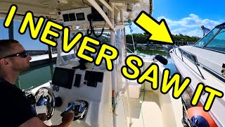 Almost Wrecked This Yacht: Always Stay Alert When Being Towed | Tow 40ft SeaRay