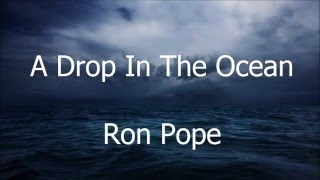 Ron Pope   A Drop In The Ocean (Lyrics)