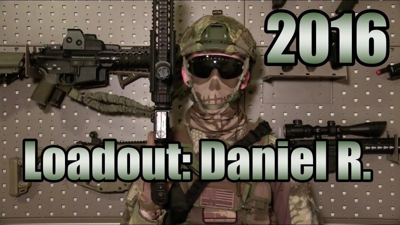 Airsoft Loadout  - Daniel R. (2016)